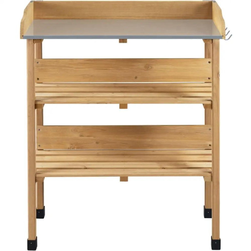 Yaheetech Outdoor Potting Bench Outdoor Potting Bench