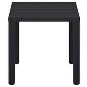Outdoor Small Metal Square Side Table Garden Coffee End Table – view 3