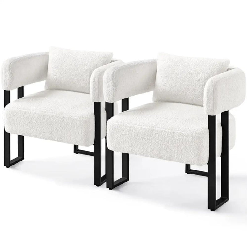 Yaheetech 2pcs Accent Chair Armchair 2pcs Accent Chair Armchair