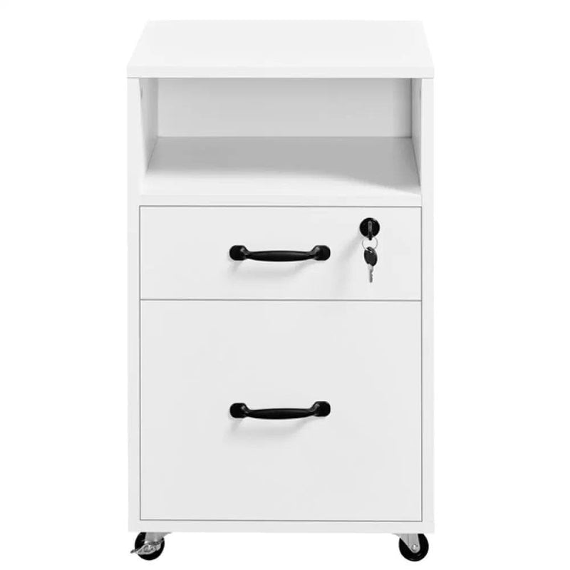 Yaheetech Brand New 2 Drawer Side Table End Table File Cabinet Brand New 2 Drawer Side Table End Table File Cabinet