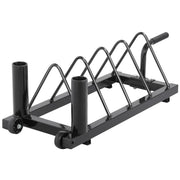 Yaheetech Horizontal Bumper Plate Rack Strength Fitness Rack Plate Holder Horizontal Bumper Plate Rack Strength Fitness Rack Plate Holder