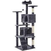 Yaheetech 158cm 158cm Tall Cat Tree Condo Kitten Tree Tower 158cm 158cm Tall Cat Tree Condo Kitten Tree Tower