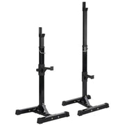 Pair of Adjustable Squat Rack Standard 45-70 Inch Solid Steel Squat Stand – view 3