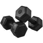 Yaheetech 2x4kg (Sold in Pair) Hex Dumbbells Set 2x4kg (Sold in Pair) Hex Dumbbells Set