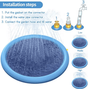 Pet Dog Kids Sprinkler Splash Pad Mat 100cm – view 6