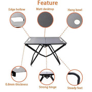 ECOTREK Table ECOTREK Modular Folding Camping Table – 58cm Portable Outdoor Table ZF10311 ECOTREK Modular Folding Camping Table – 58cm Portable Outdoor Table ZF10311