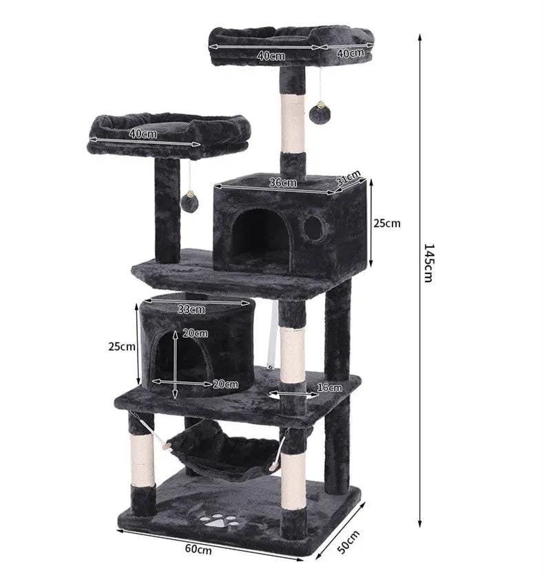 salelink.co.nz Unbranded Cat Tree Tower Cat Tree Tower - Wood (PR8758) | Action Outdoors NZ