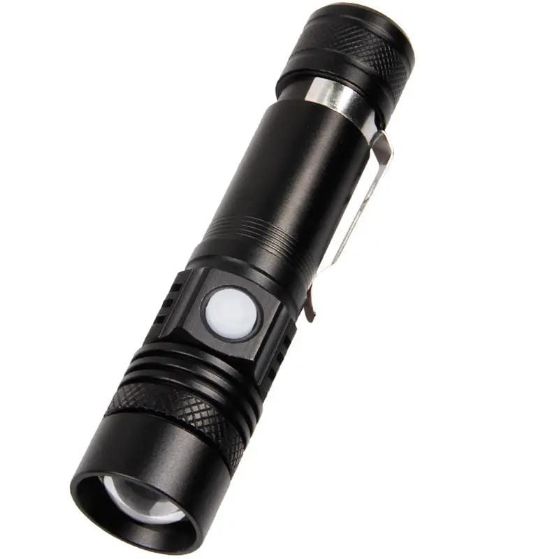LED Torch Rechargeable High Lumens Flashlight with 18650 Battery – view 1