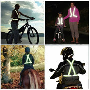 High Visibility Day And Night Adjustable Elastic Strip Safety Gear – view 4