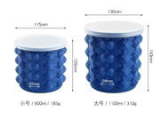 Small Ice Cube Maker Genie Silicone Wine Ice Bucket Big Ice Cube Tray Mold Cup – view 5