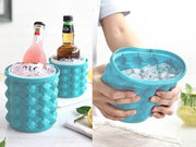 Small Ice Cube Maker Genie Silicone Wine Ice Bucket Big Ice Cube Tray Mold Cup – view 7
