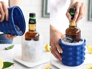 Small Ice Cube Maker Genie Silicone Wine Ice Bucket Big Ice Cube Tray Mold Cup – view 4