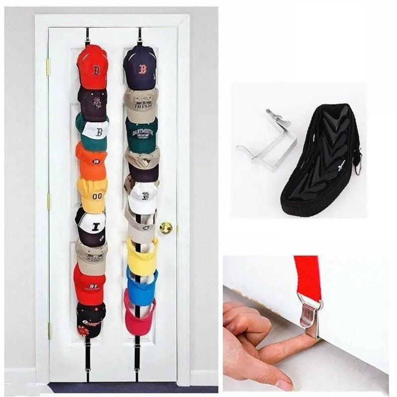 Baseball Cap Hat Holder Home Organizer Storage Door Closet Hanger Hat Organizer – view 3