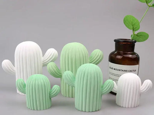 Cubic Cactus Moulds for Candle, Epoxy Resin, Jesmonite, Aqua Resin, Bramblier and Cement – view 1