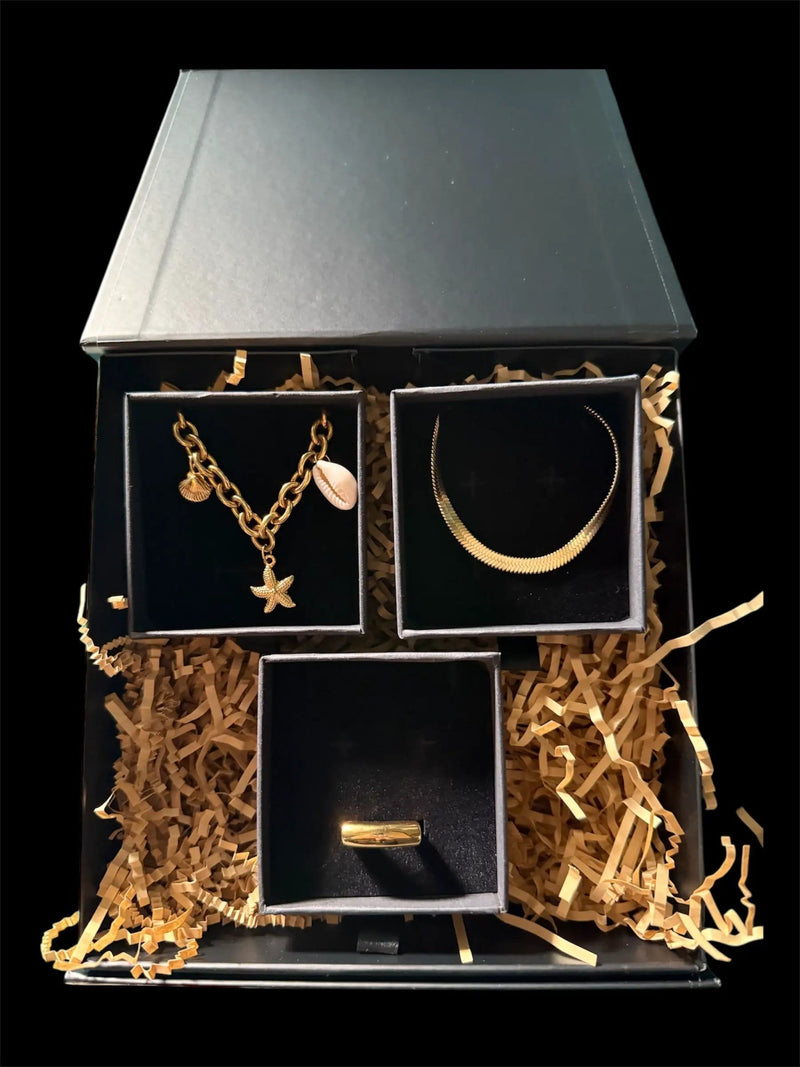 Tahana Jewellery Bundle Set Te Kōwhai Gold Bundle Te Kōwhai Gold Bundle