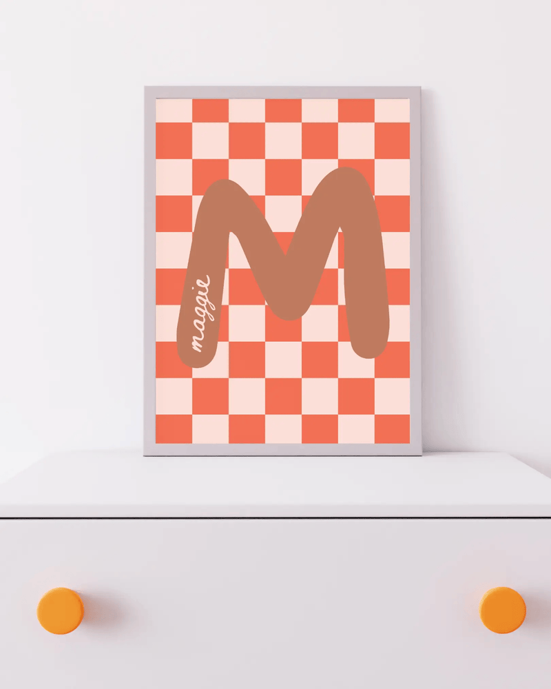Blank Wall Print Shop Print Material Initial Checks  Blue (Personalised) Initial Checks  Blue (Personalised)