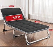 salelink.co.nz Unbranded Folding Bed with Mattress Black Folding Bed with Mattress Black | Action Outdoors NZ