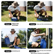 Habicare 11L Portable Inflatable Camping Shower Bag 11L Portable Inflatable Camping Shower Bag