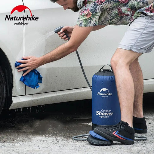 11L Portable Camping Shower Water Bag PVC – Outdoor Hiking & Beach Showe – view 2