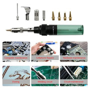Habicare HBC Portable Gas Soldering Iron Kit Portable Gas Soldering Iron for DIY Repairs