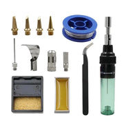 Habicare HBC Portable Gas Soldering Iron Kit Portable Gas Soldering Iron for DIY Repairs