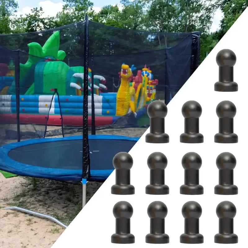 Habicare 12 Piece Trampoline Enclosure Pole Caps 12 Piece Trampoline Enclosure Pole Caps