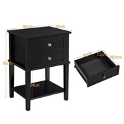Yaheetech Side Table Nightstand End Table Side Table Nightstand End Table