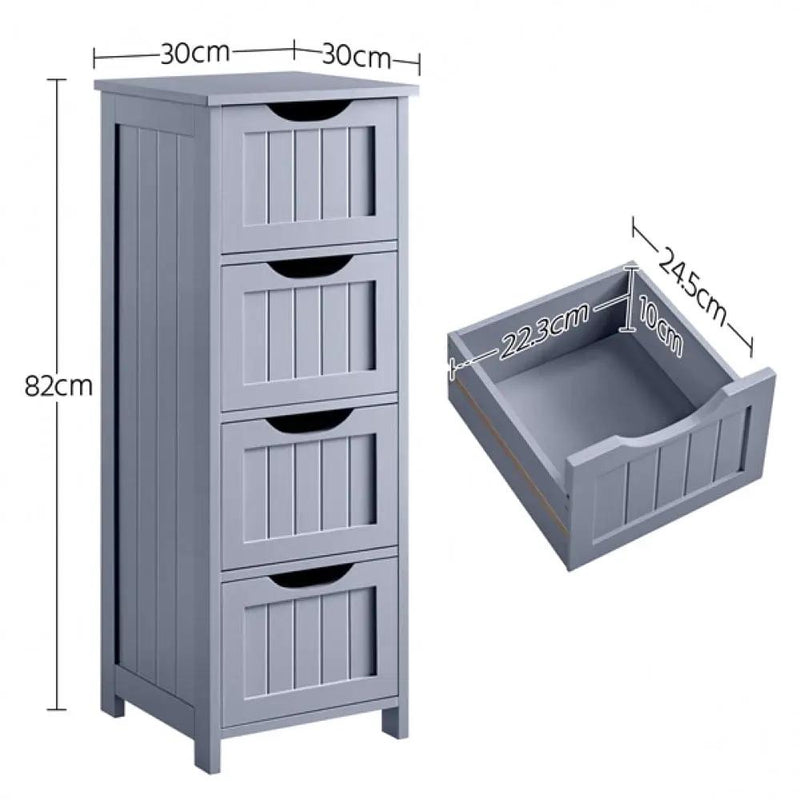 Yaheetech Bathroom Floor Cabinet Bathroom Floor Cabinet