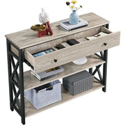 Yaheetech Vintage Wooden Console Table Hall Table Entryway Table Vintage Wooden Console Table Hall Table Entryway Table
