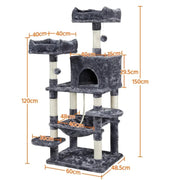 Yaheetech Multilevel Cat Tree Cat Tower Multilevel Cat Tree Cat Tower