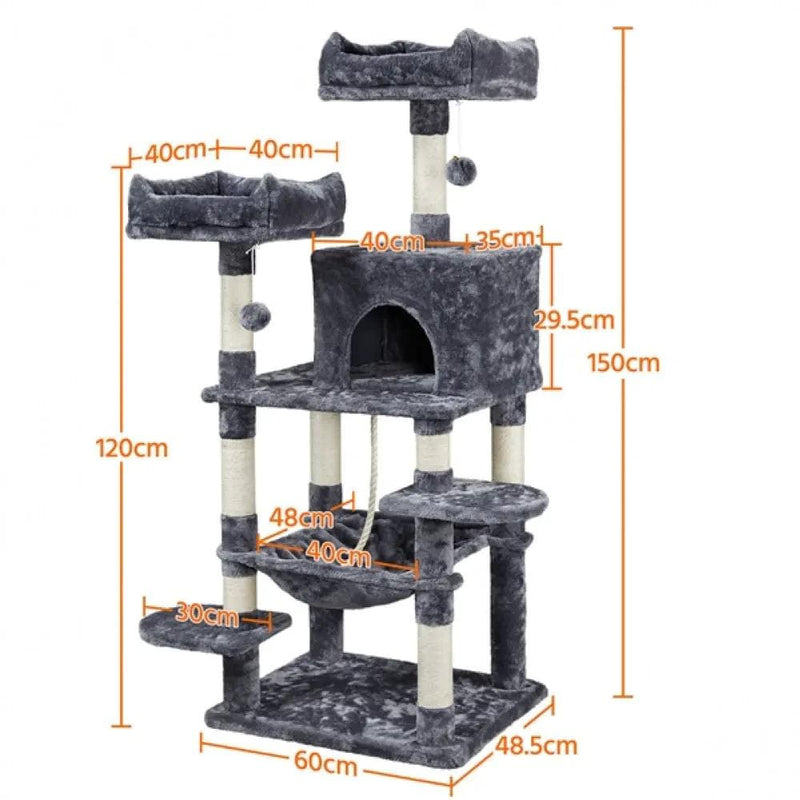 Yaheetech Multilevel Cat Tree Cat Tower Multilevel Cat Tree Cat Tower