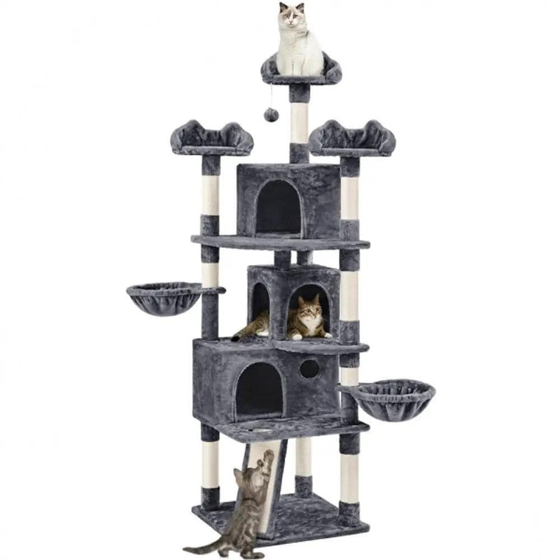 Yaheetech 76.5-inch Large Cat Tree 76.5-inch Large Cat Tree