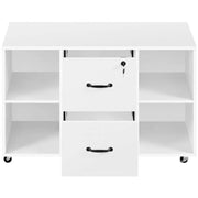 Yaheetech Vintage File Cabinet Mobile Letter Size File Cabinet Vintage File Cabinet Mobile Letter Size File Cabinet