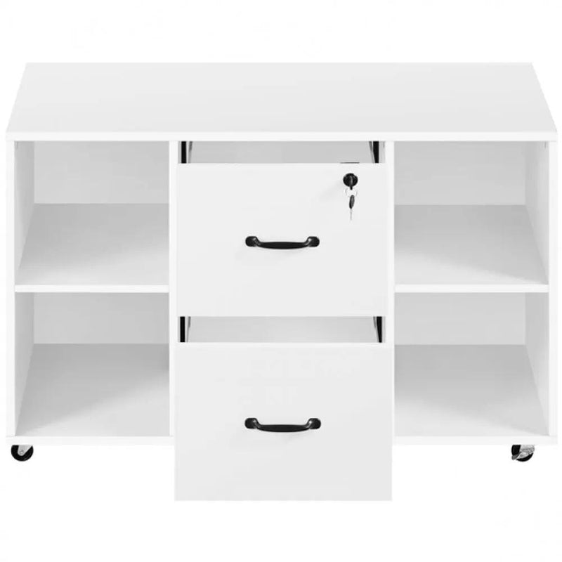 Yaheetech Vintage File Cabinet Mobile Letter Size File Cabinet Vintage File Cabinet Mobile Letter Size File Cabinet
