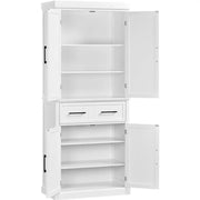 Yaheetech Tall Pantry Cupboard Kitchen Pantry Cabinet Freestanding Storage Cabinet Tall Pantry Cupboard Kitchen Pantry Cabinet Freestanding Storage Cabinet