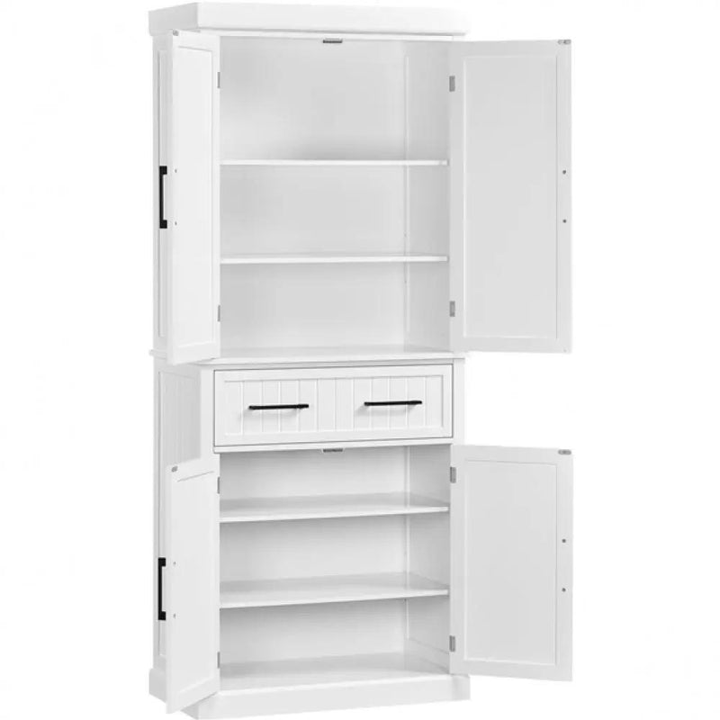 Yaheetech Tall Pantry Cupboard Kitchen Pantry Cabinet Freestanding Storage Cabinet Tall Pantry Cupboard Kitchen Pantry Cabinet Freestanding Storage Cabinet