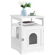 Yaheetech End Table for Pet House Pet Crate Indoor Cat Litter Box End Table for Pet House Pet Crate Indoor Cat Litter Box