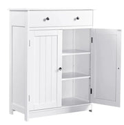 Free-Standing Bathroom Cabinet Storage Cabinet with 1 Drawer 2 Doors – view 4
