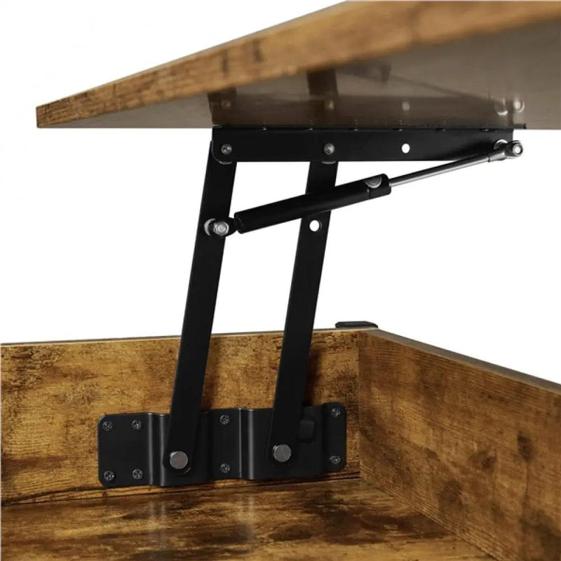 Yaheetech Lift Top Coffee Table with Fabric Storage Baskets Lift Top Coffee Table with Fabric Storage Baskets