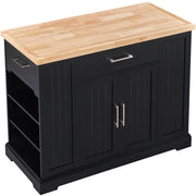 Yaheetech Rolling Kitchen Island Kitchen Trolley Rolling Kitchen Island Kitchen Trolley