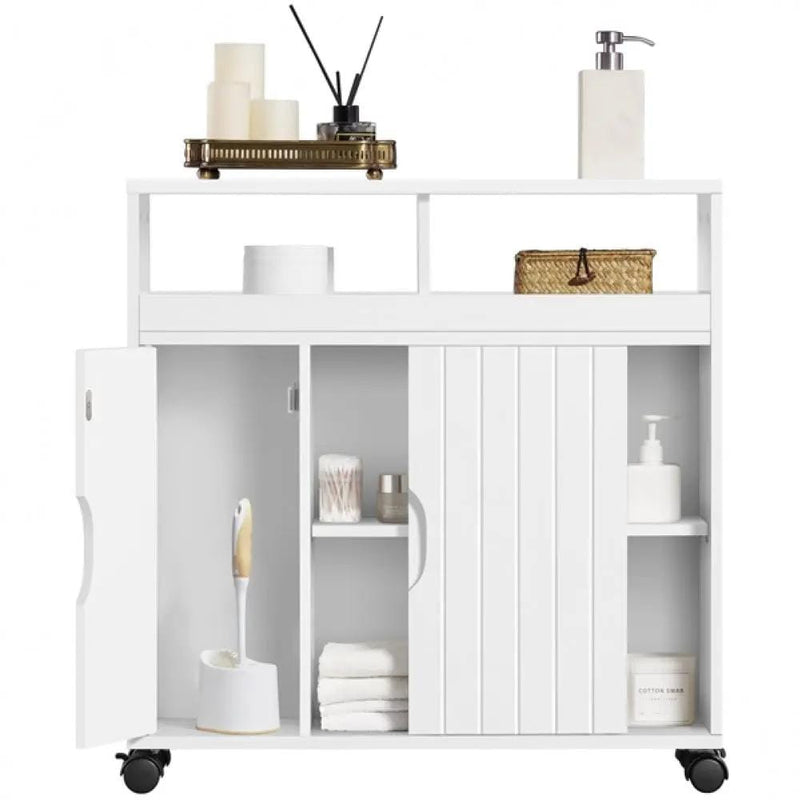 Yaheetech Bathroom Storage Cabinet Bathroom Storage Cabinet