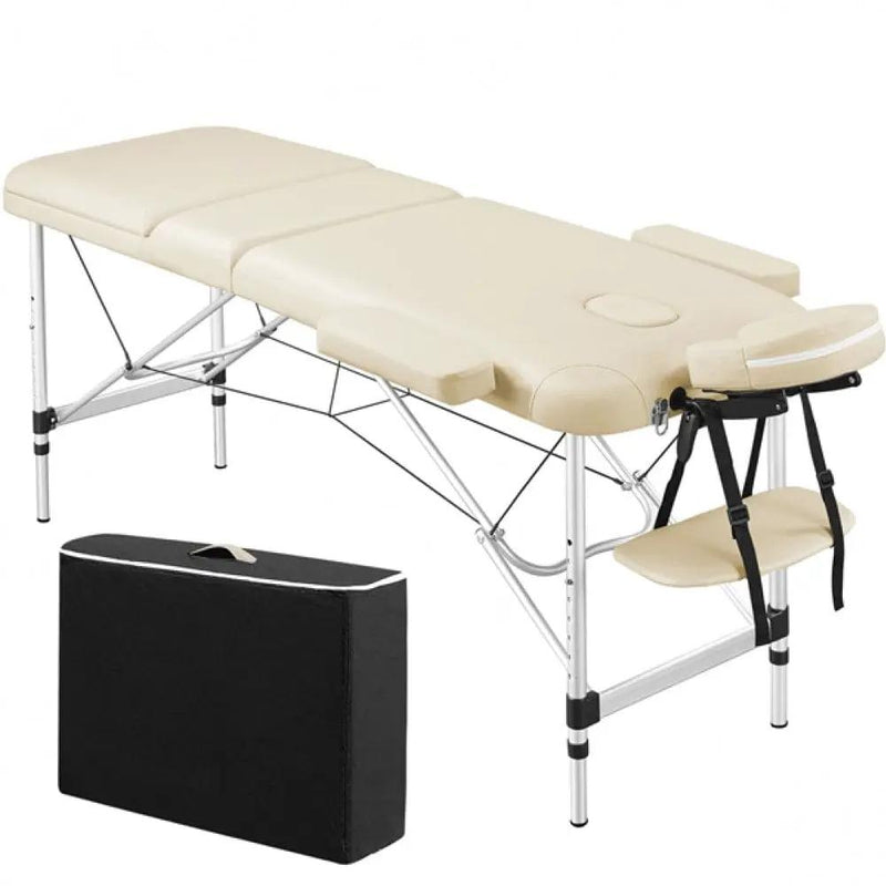 Professional 3 Fold Massage Bed Adjustable Massage Equipment – view 5