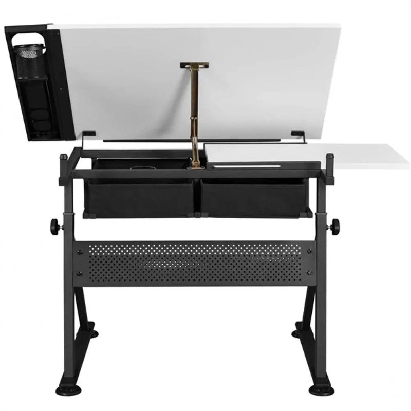 Yaheetech Drawing Table And Stool Set All-in-One Drawing Table Drawing Table And Stool Set All-in-One Drawing Table