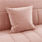 Yaheetech Upholstered Sofa Couch with Gold-tone Metal Arms and Legs Upholstered Sofa Couch with Gold-tone Metal Arms and Legs