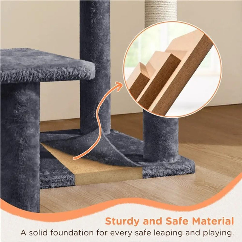 Yaheetech Multi Level Cat Tower Multi Level Cat Tower