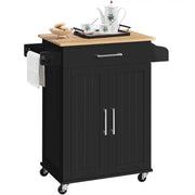 Yaheetech Kitchen Island with Wheels Kitchen Island with Wheels
