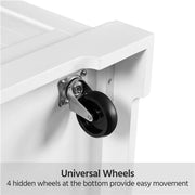 Yaheetech Rolling Kitchen Island Trolley Modern Storage Cabinet Rolling Kitchen Island Trolley Modern Storage Cabinet