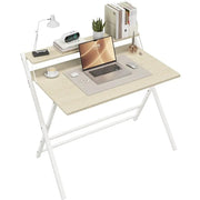 Yaheetech 2-Tier Foldable Computer Desk w/ Monitor Shelf 2-Tier Foldable Computer Desk w/ Monitor Shelf
