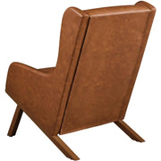 Yaheetech High Back PU Leather Accent Armchair High Back PU Leather Accent Armchair