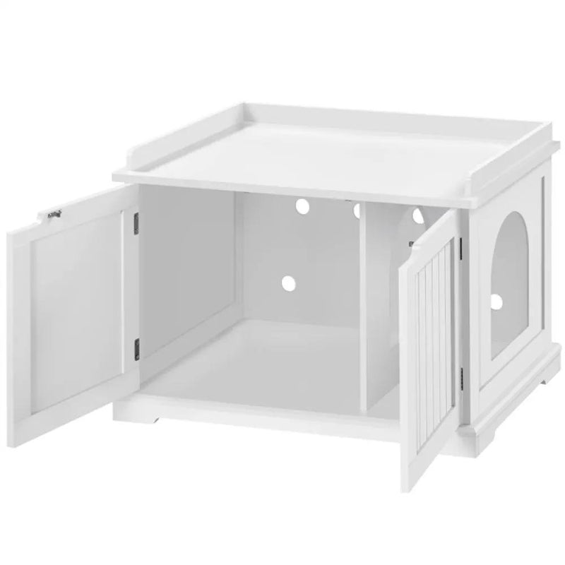 Yaheetech Pet Litter Box Wooden Storage Bench Pet Litter Box Wooden Storage Bench